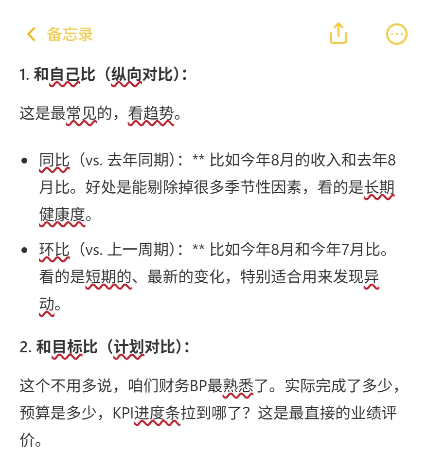 经营分析基本方法：对比细分溯源