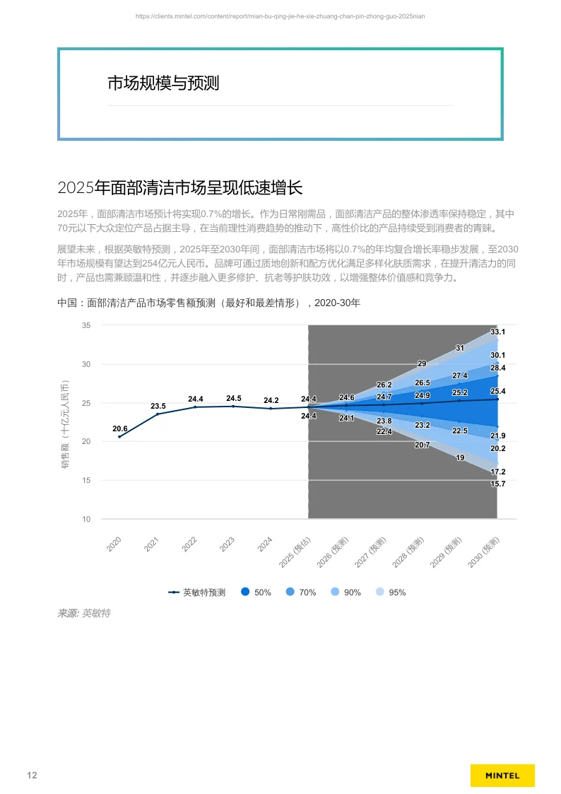 2025年中国面部清洁和卸妆产品研究报告