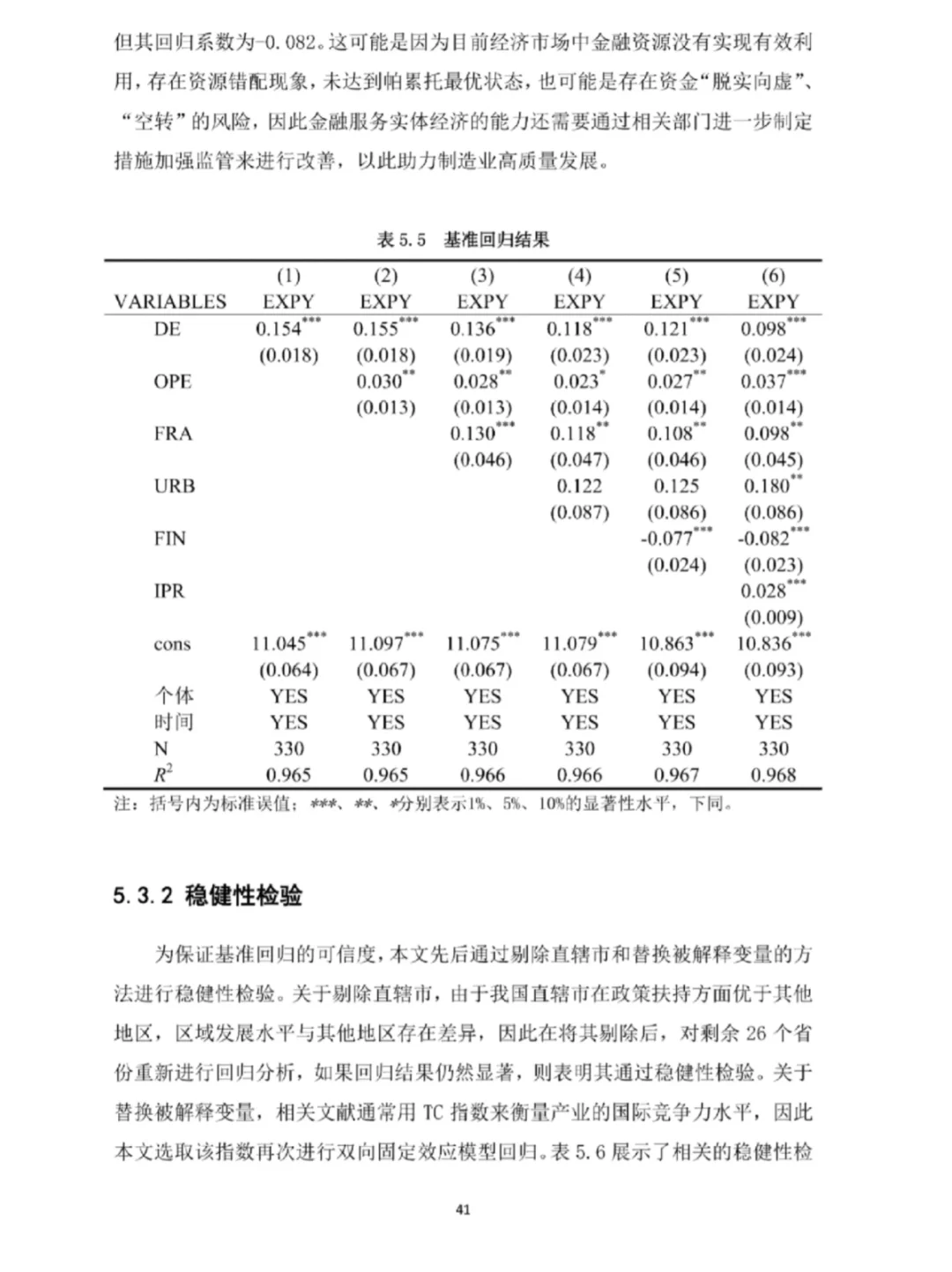太完美了，实证分析我花了三小时完成啦