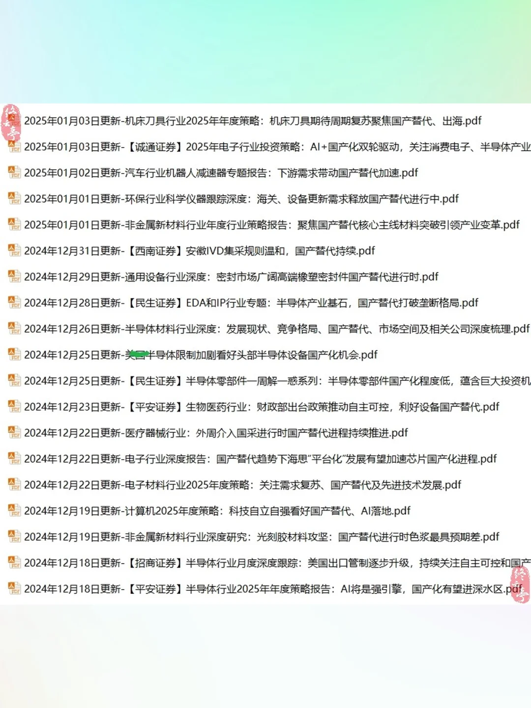 2025国产化替代行业研究报告📊