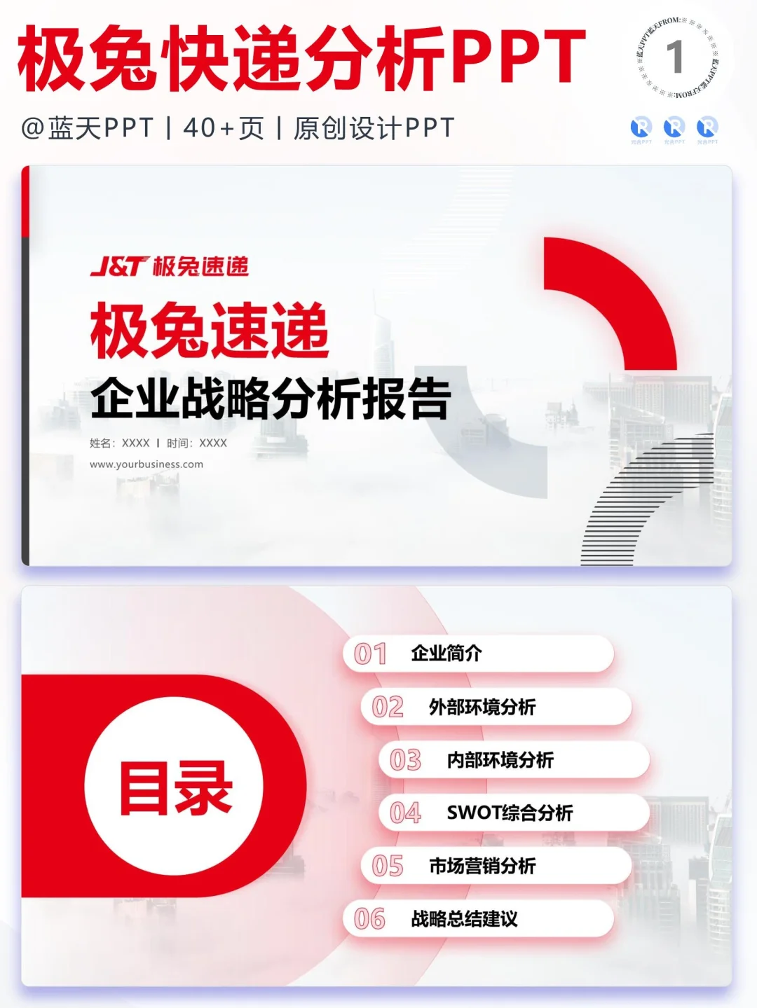 【107】极兔速递战略分析营销策略 SWOT PPT