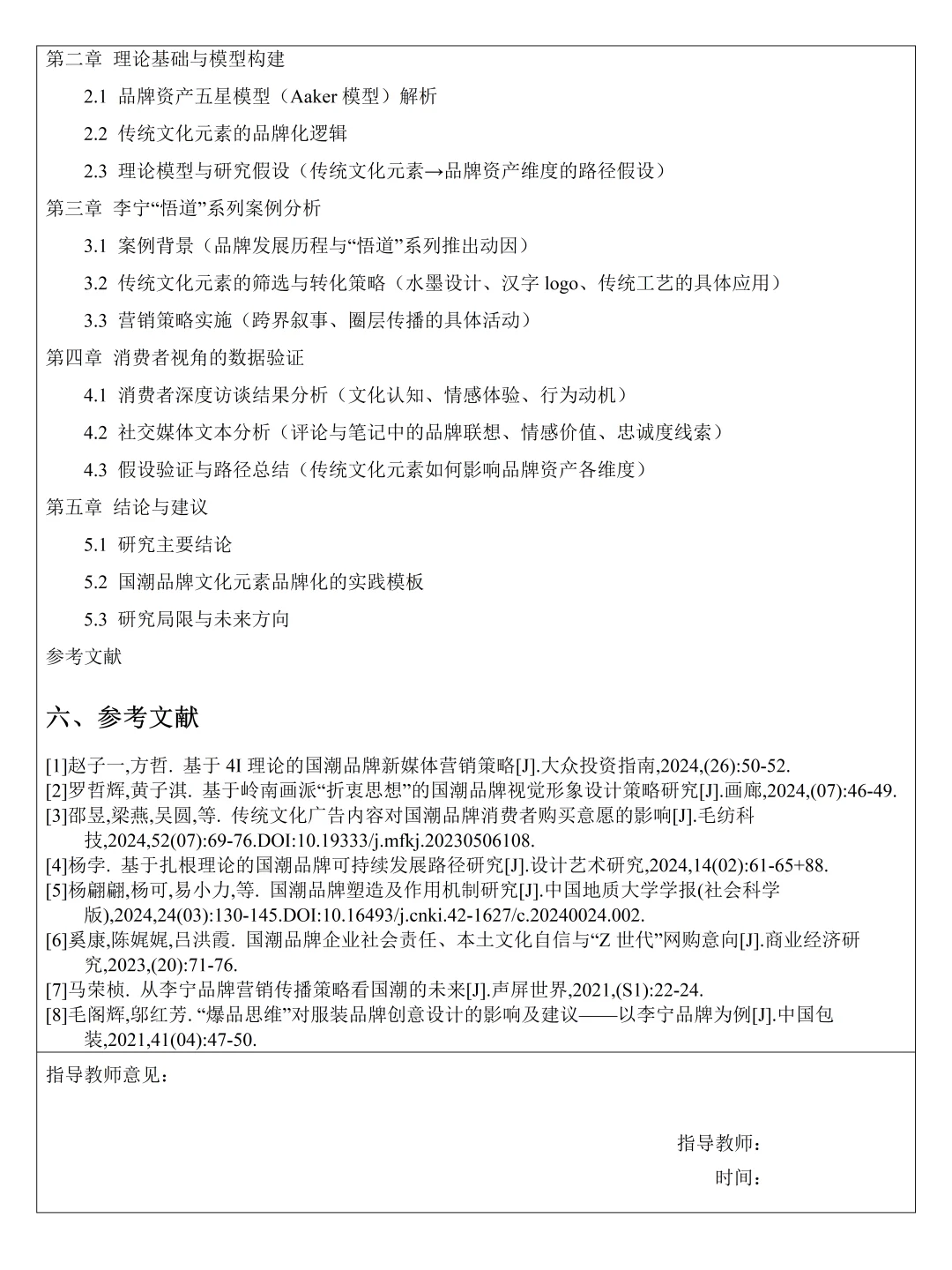 市场营销学专业开题报告这么写！一遍过