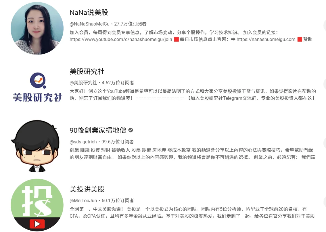 整理了一份美股小白必看榜👍
