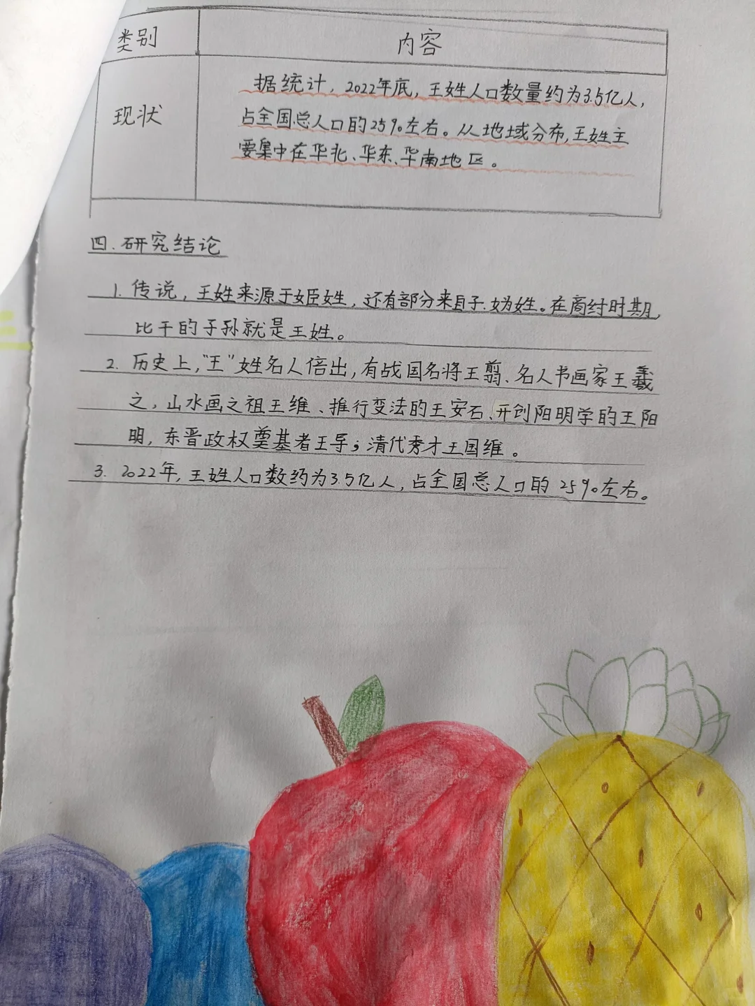 五年级下册关于汉字的研究性报告一
