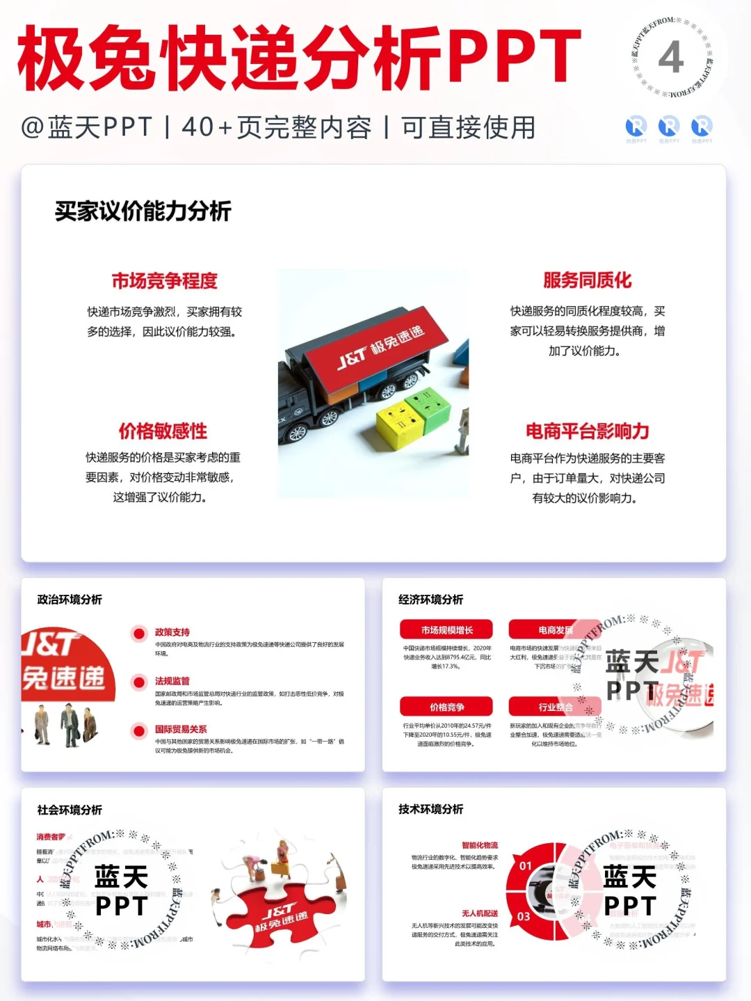 【107】极兔速递战略分析营销策略 SWOT PPT