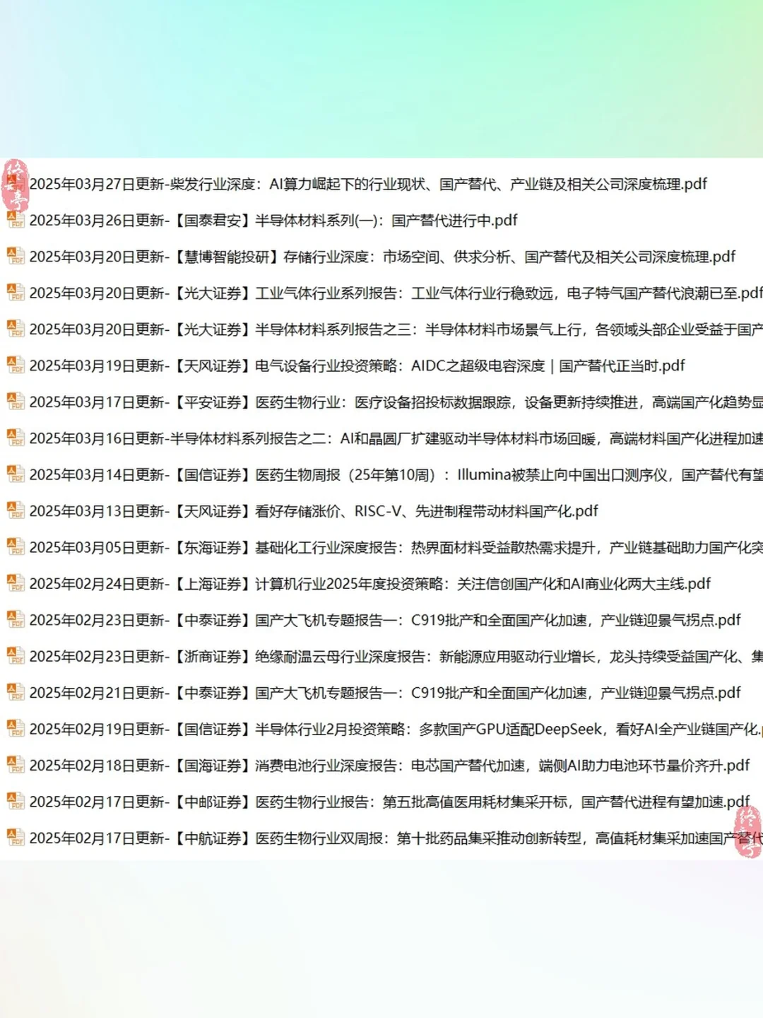 2025国产化替代行业研究报告📊