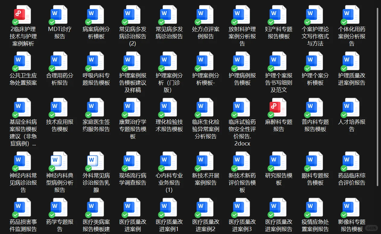 谁还不会写必备项报告？