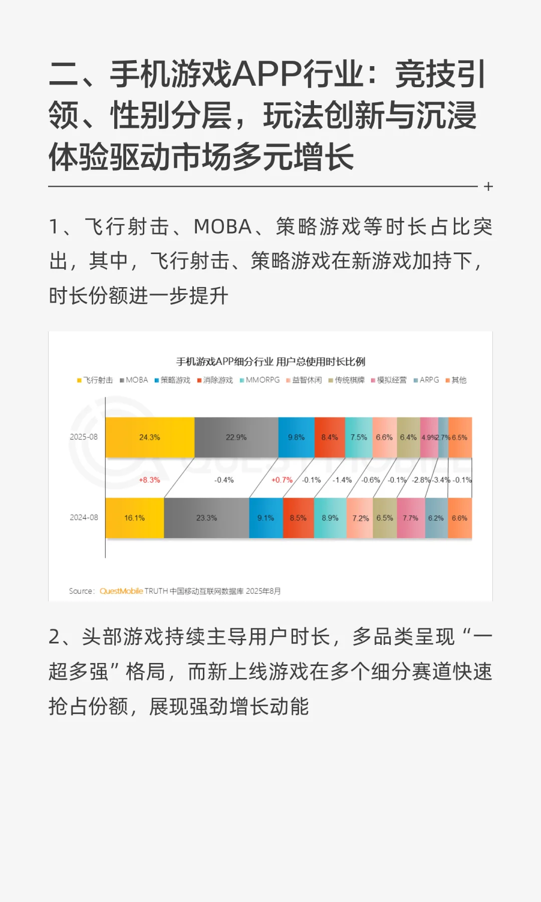 QuestMobile2025手机游戏行业发展分析报告