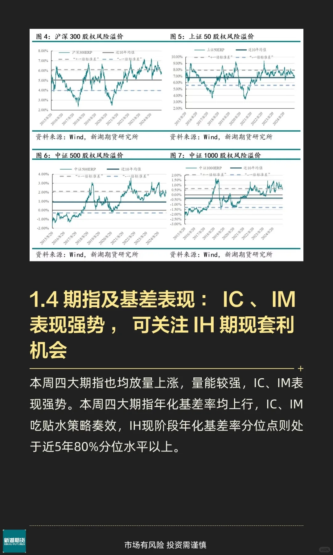 【新湖研报】宏观金融必读|股指期货周报