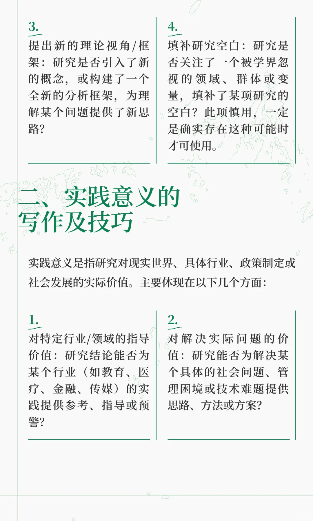 开题报告中研究意义写什么、怎么写？