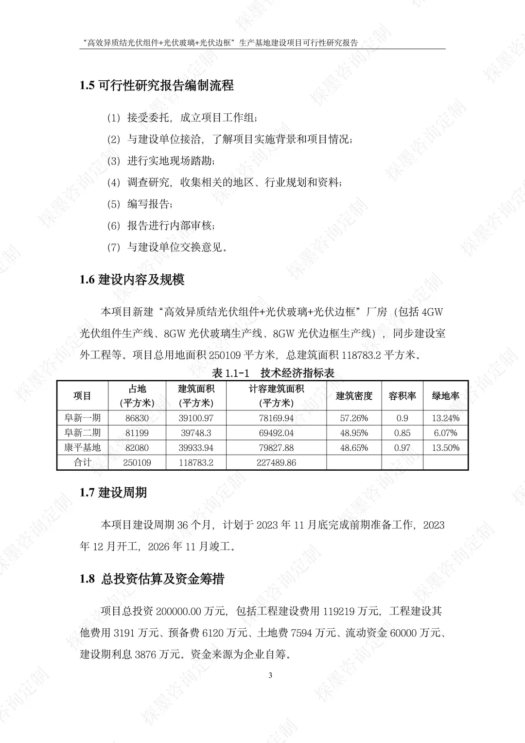 光伏组件+光伏玻璃+光伏边框生产基地案例