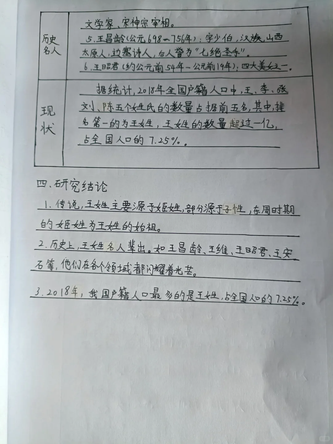 五年级下册关于汉字的研究性报告一