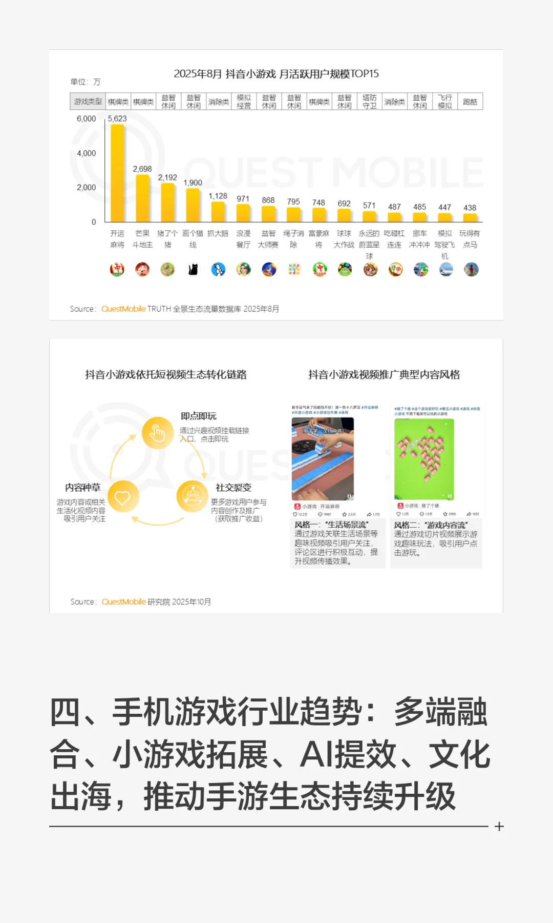 QuestMobile2025手机游戏行业发展分析报告