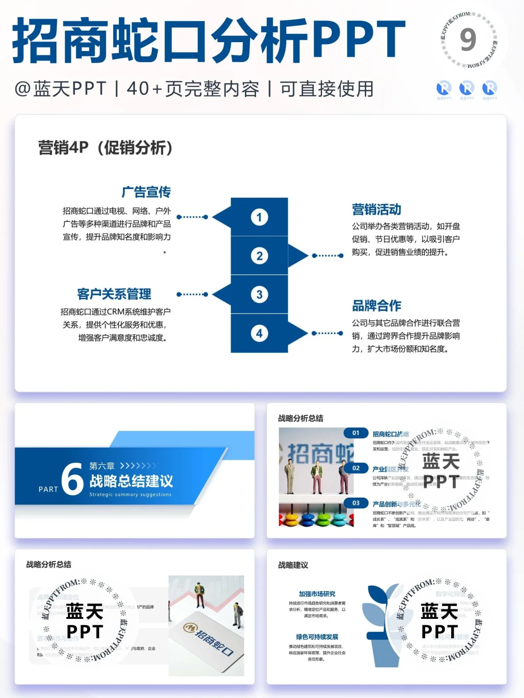 【071】招商蛇口战略分析营销策略 SWOT PPT