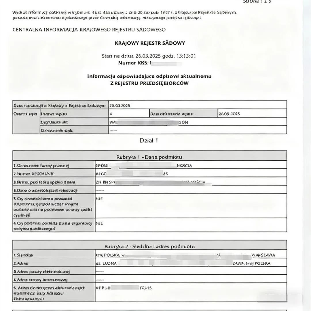 波兰公司注册保姆级攻略