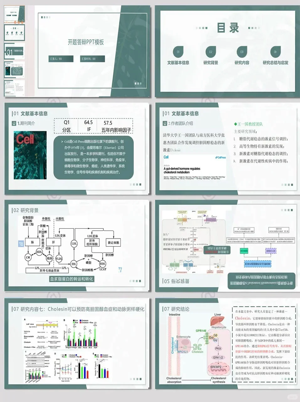 这种才是导师喜欢的答辩ppt！🥳🥳
