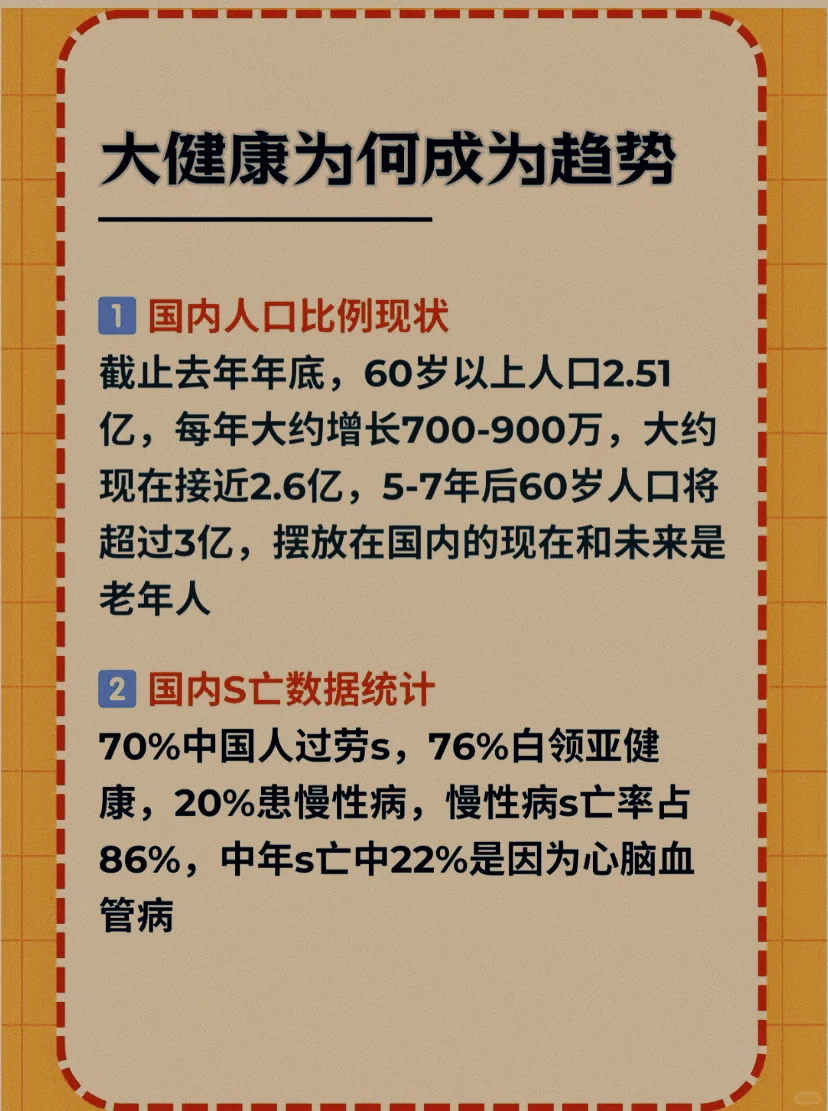 大健康未来的趋势发展