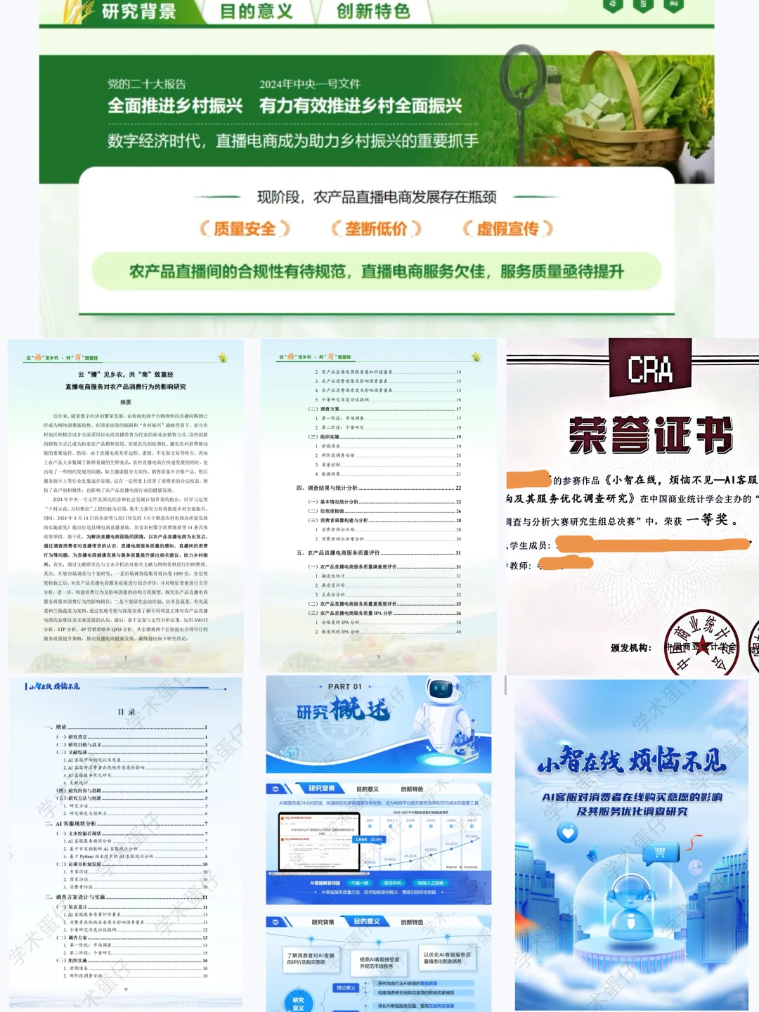 正大杯市调国奖：选题篇