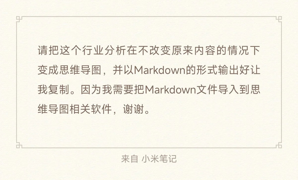 附完整指令!deepseek+行业分析