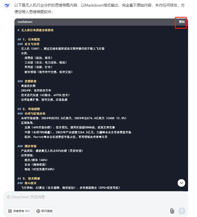 附完整指令!deepseek+行业分析