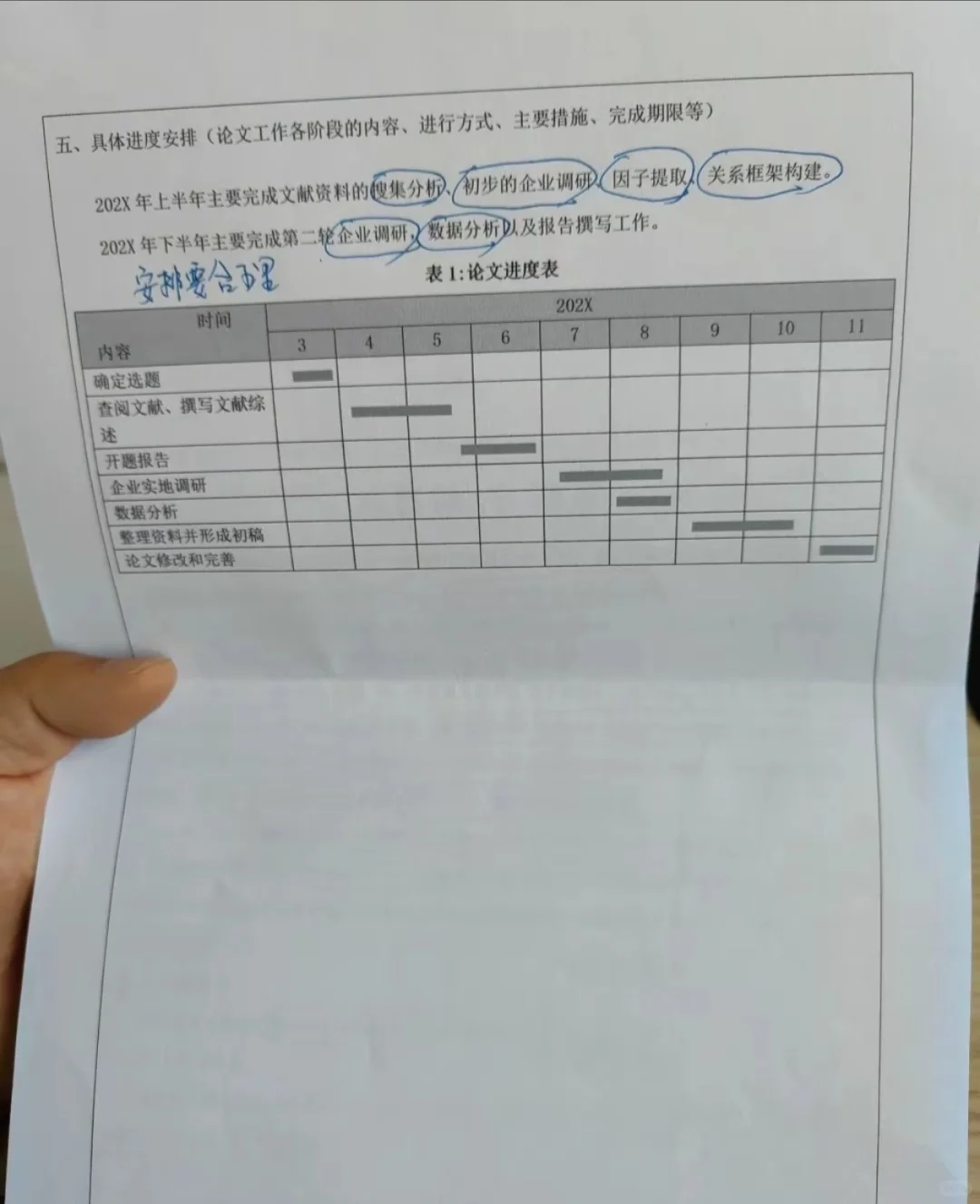 开题报告照着模板写稳稳过,大家别太老实