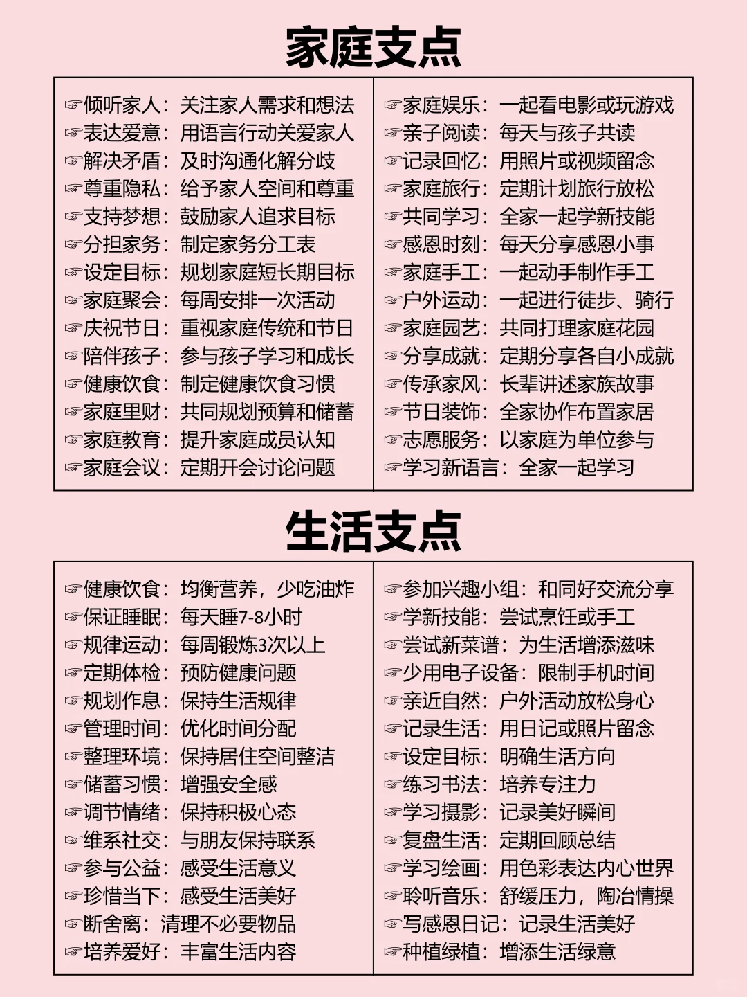 你人生的支点越多，内核越稳！