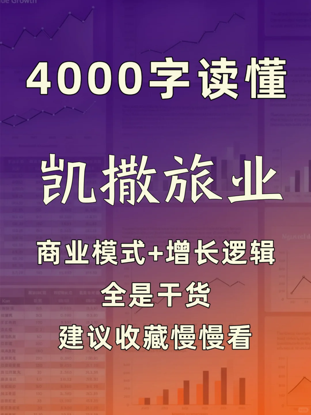 凯撒旅业 4000 字深度研报