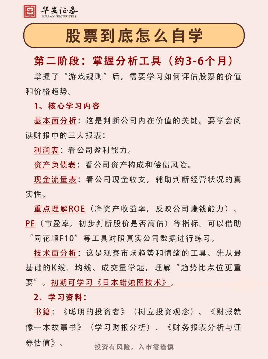 股票到底怎么自学？