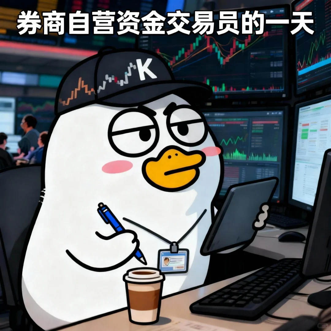券商自营资金交易员的一天（上）详细版