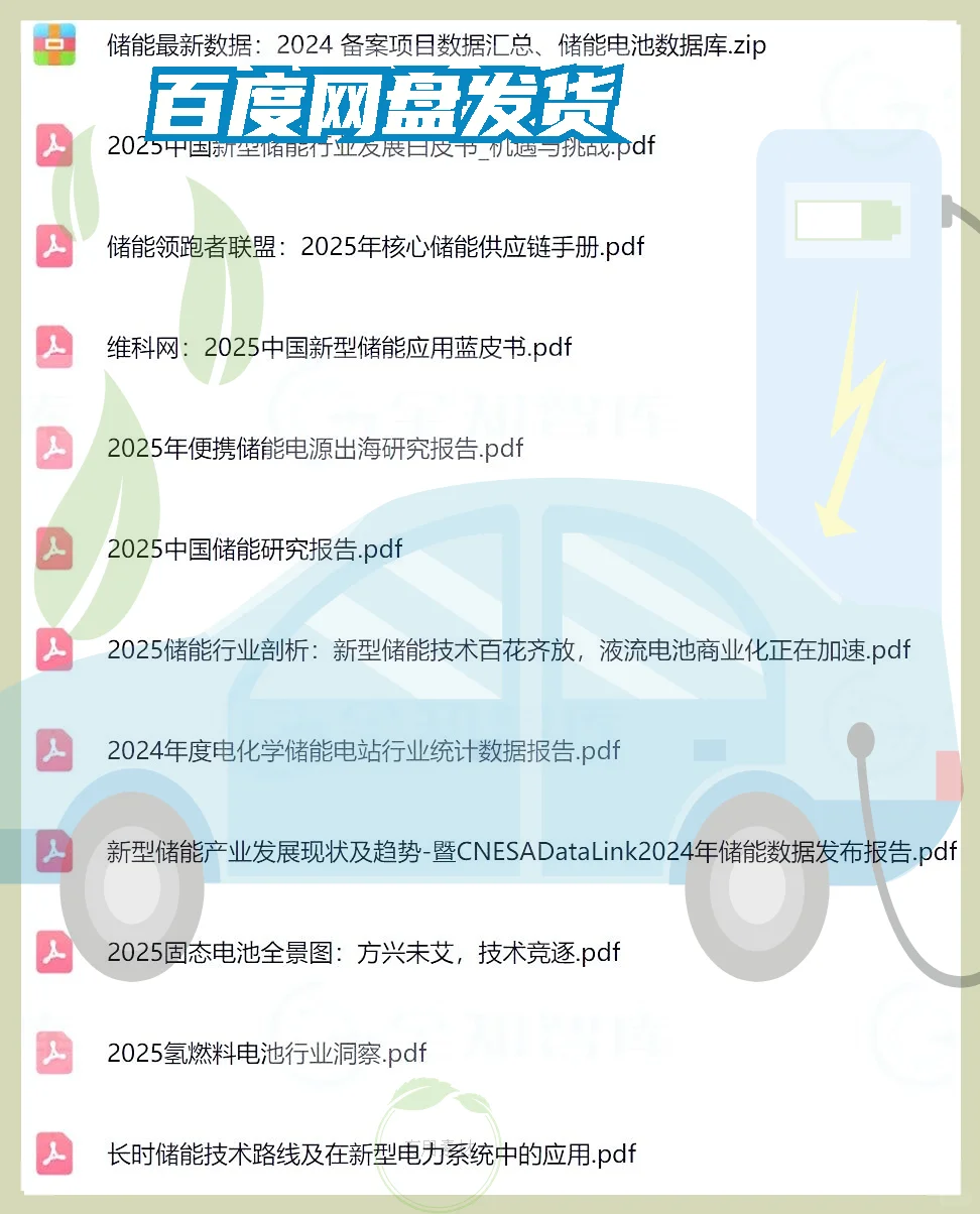 1870篇储能行业专业报告一键搞定！
