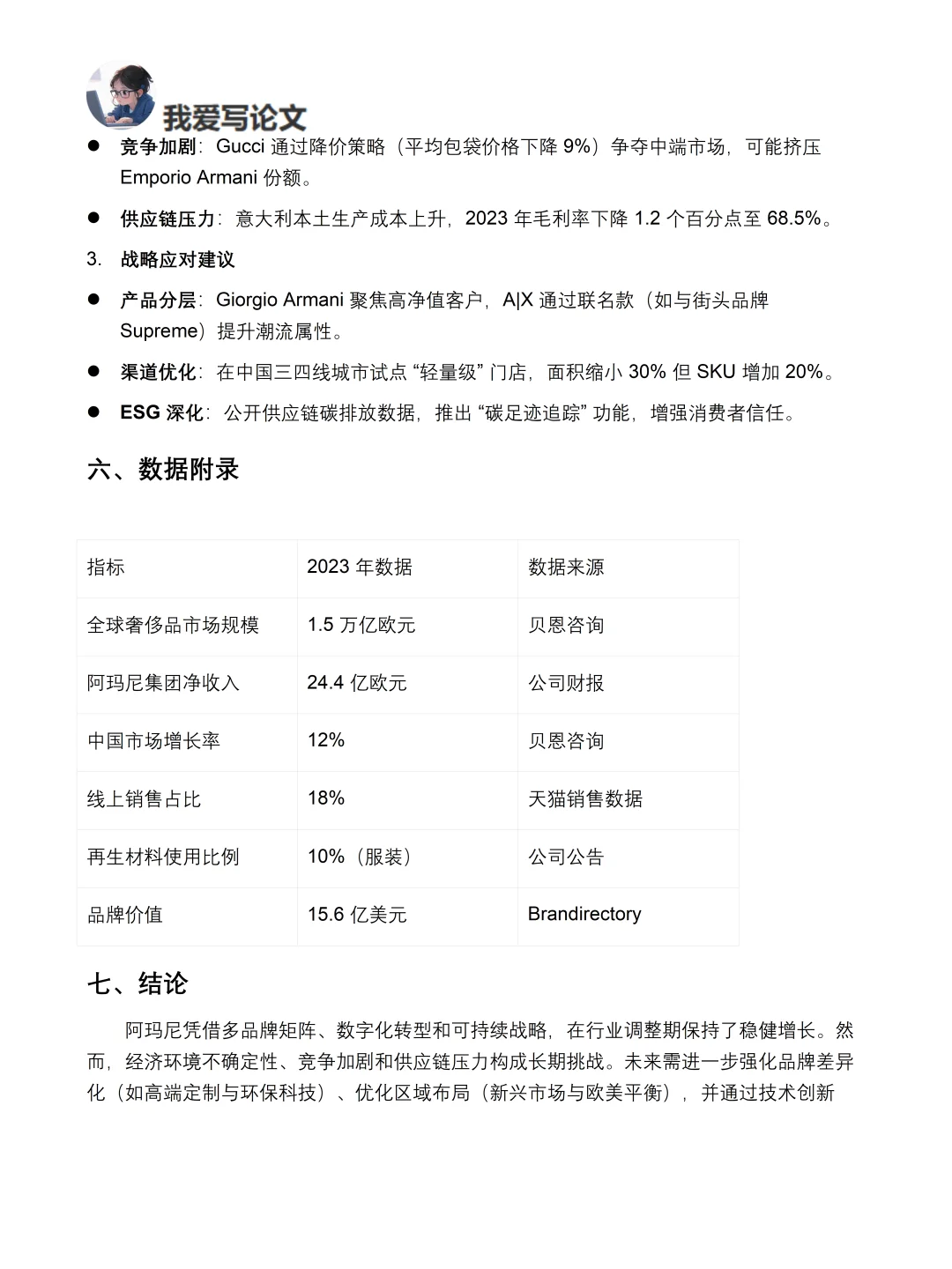 你真的懂阿玛尼吗｜阿玛尼品牌调研报告！！