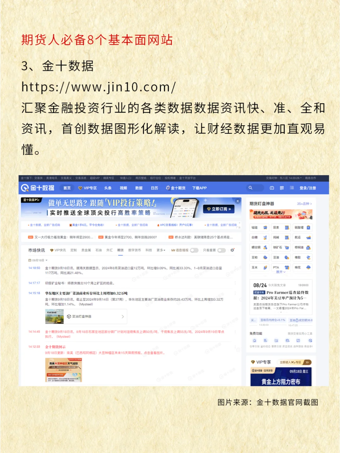 📊期货人必备基本面网站🚀