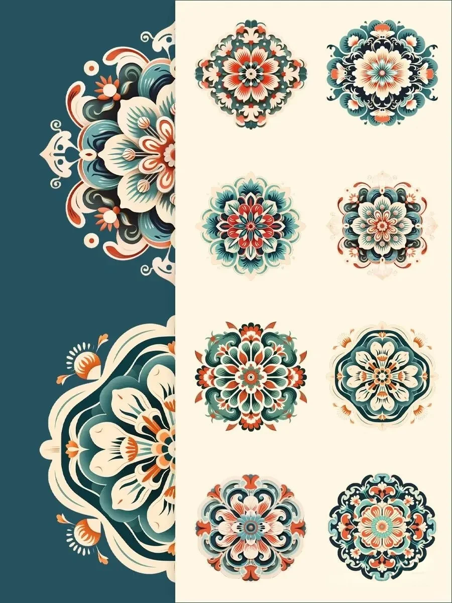 敦煌壁画中的纹样题材/研报