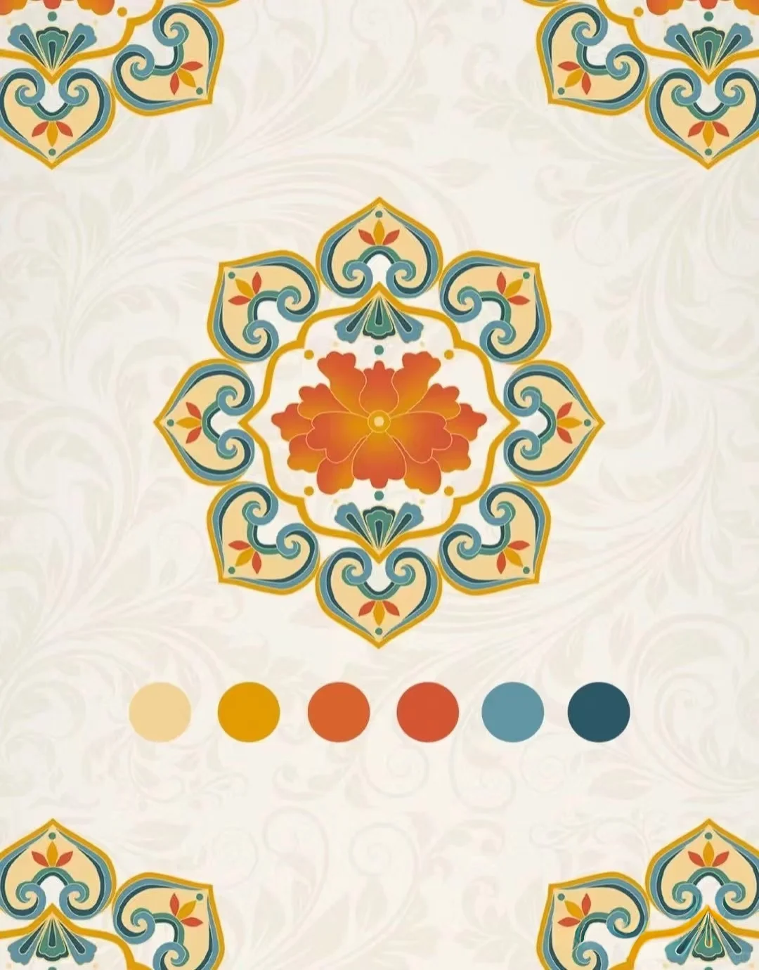 敦煌壁画中的纹样题材/研报