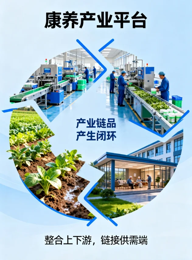 康养产业平台链接产业上下游解锁健康新生态