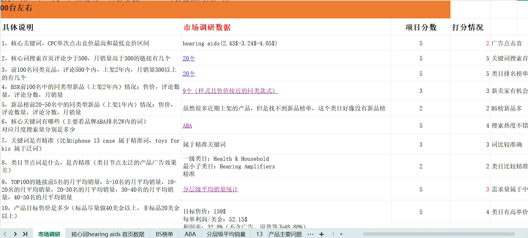 一份市场调研模板！简直不要太省心！