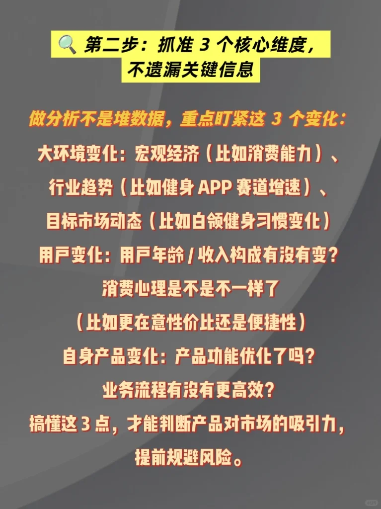 保姆级市场分析SOP，新手也能做出专业报告