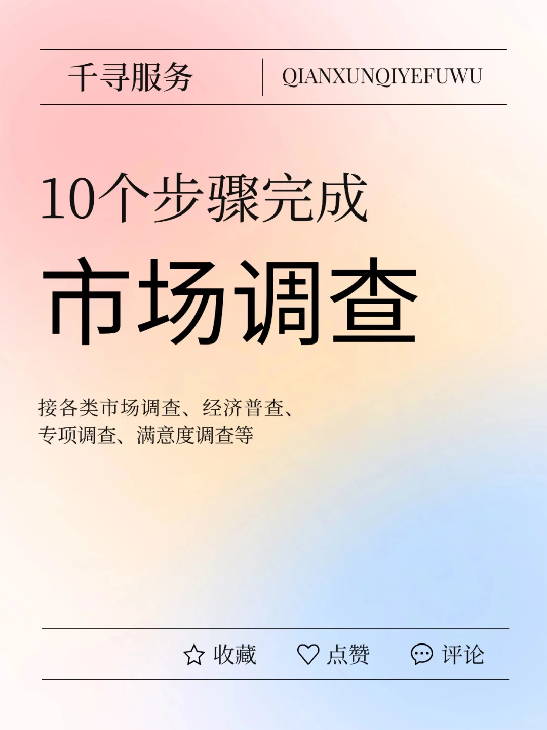 10个步骤让你写出一份完美市场调查