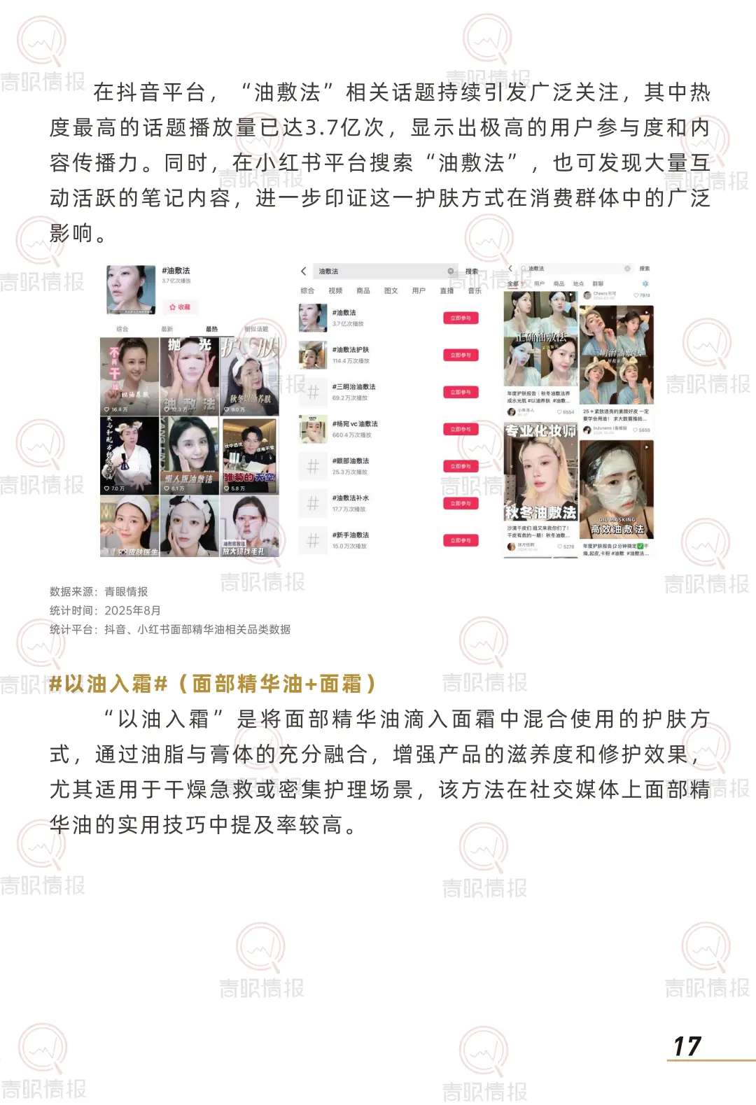 行业报告-2025以油养肤市场消费者洞察报告