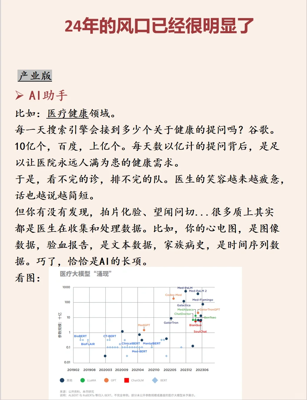 说真的，24年的风口已经很明显了