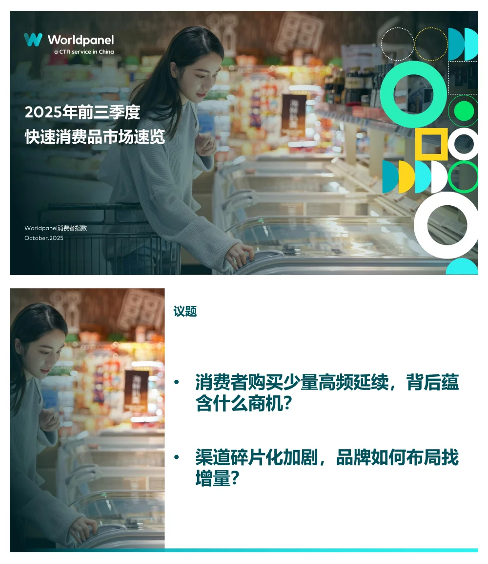 2025前三季度快速消费品市场速览报告