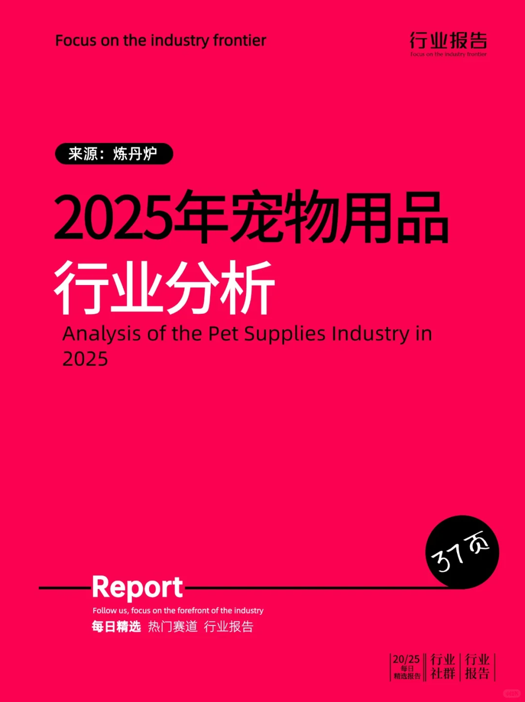 2025年宠物用品行业分析