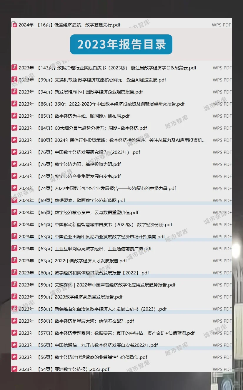 数字经济行业研究报告2025发展趋势白皮书