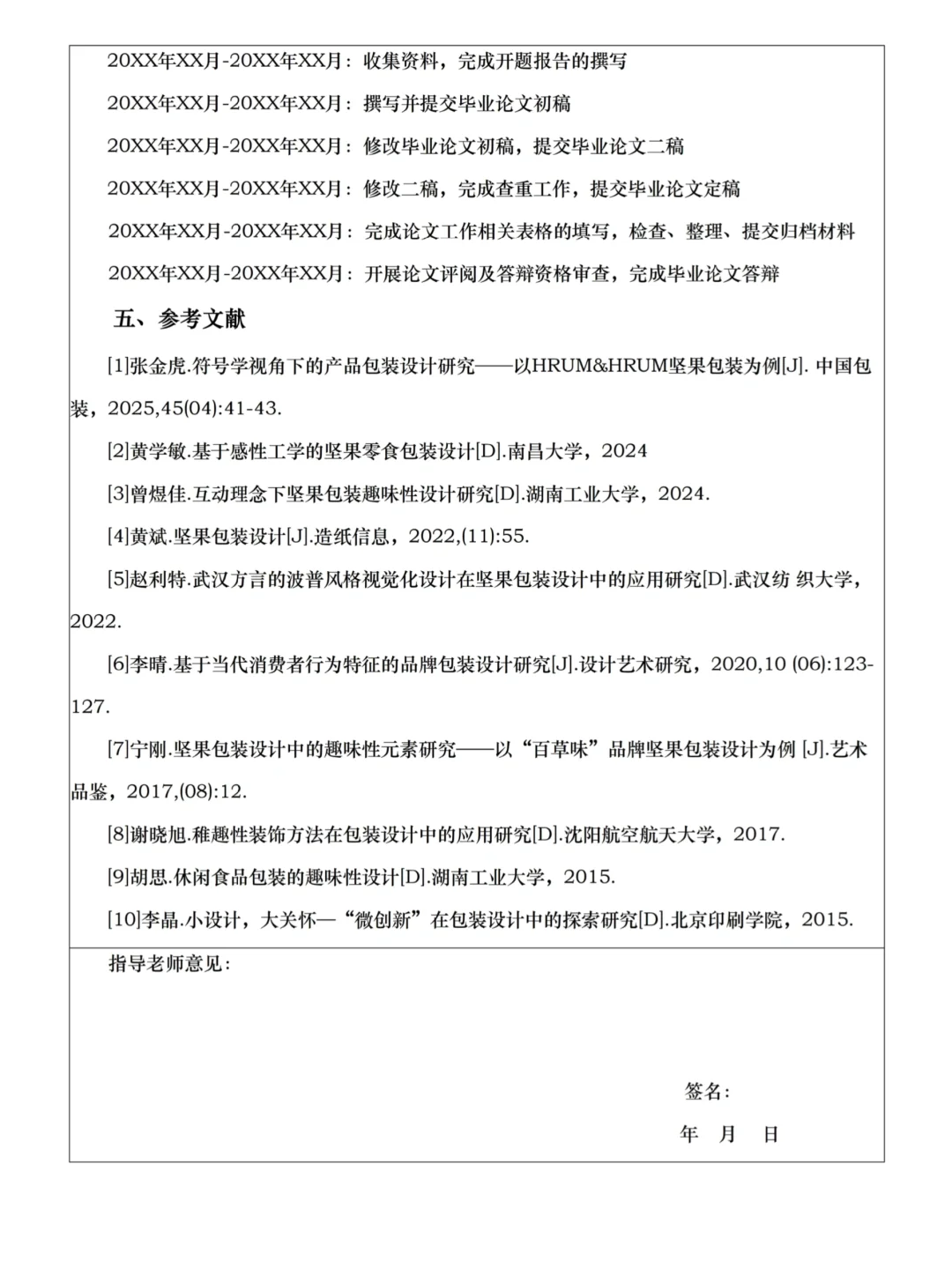 2小时就把视觉传达设计开题报告写完了哈哈