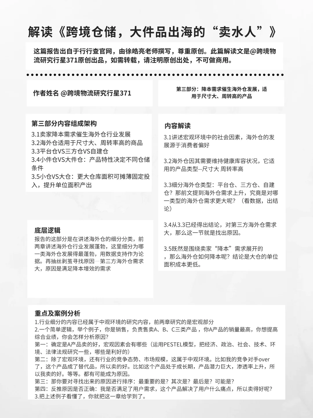 深度解读行业研究报告，熟知底层逻辑