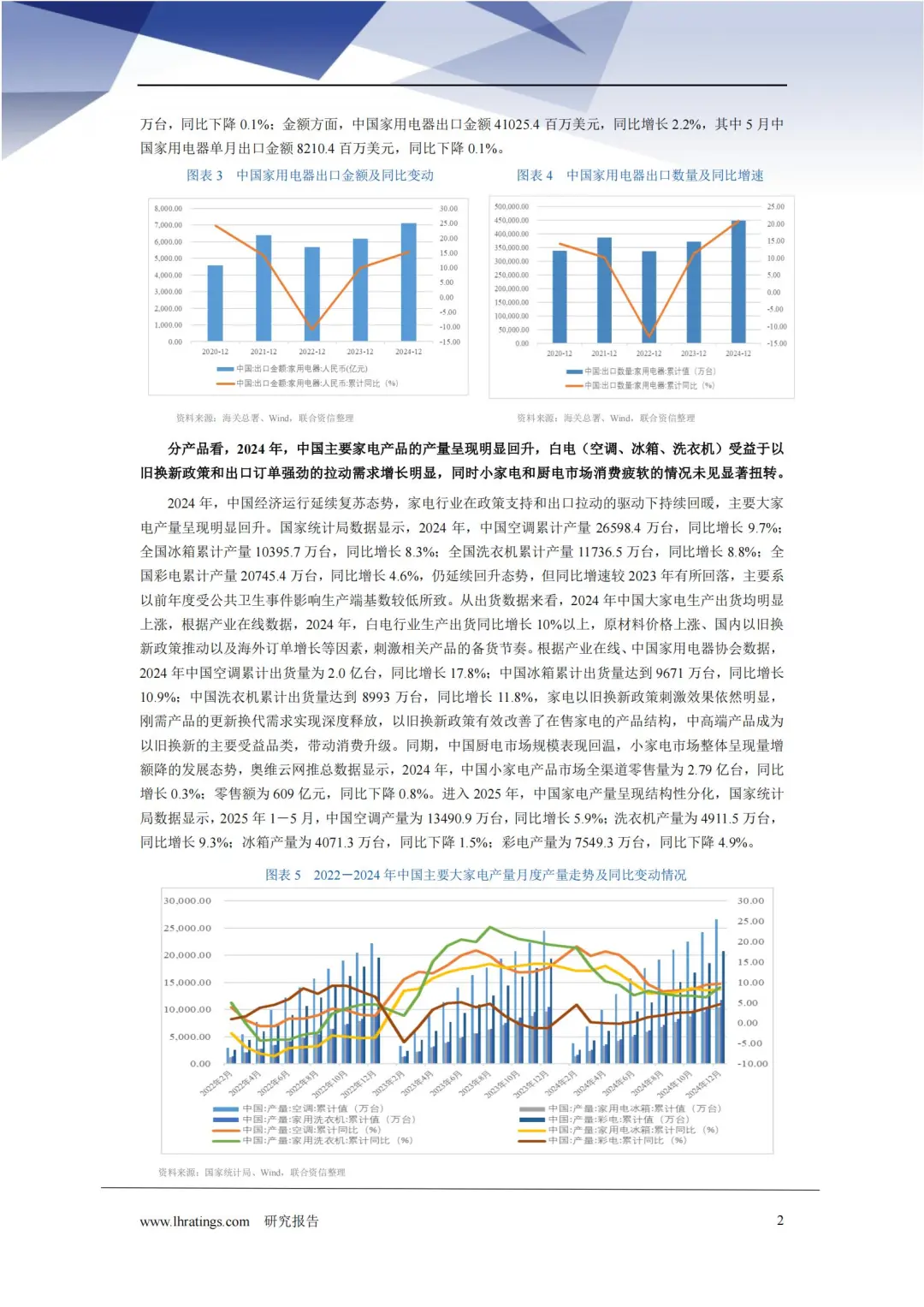 2025年家电行业研究报告