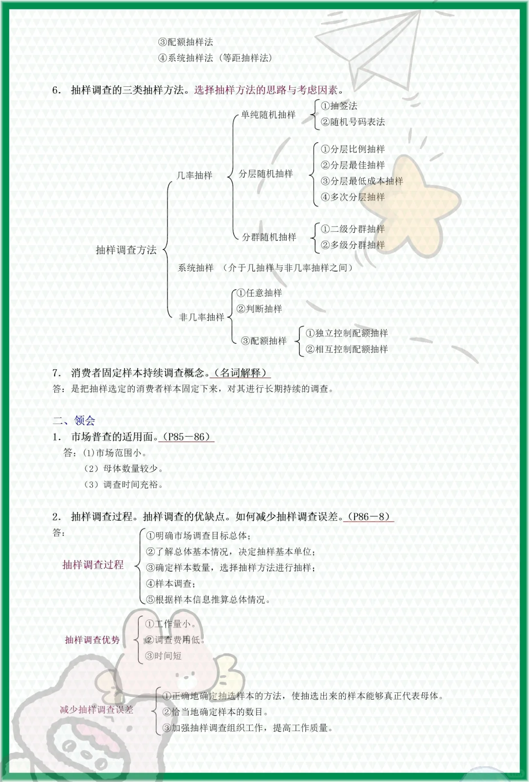 赞,自考00178《市场调查与预测》稳了