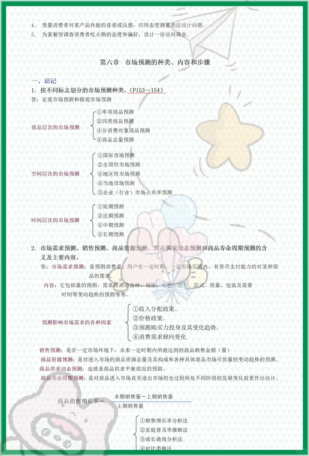 赞,自考00178《市场调查与预测》稳了