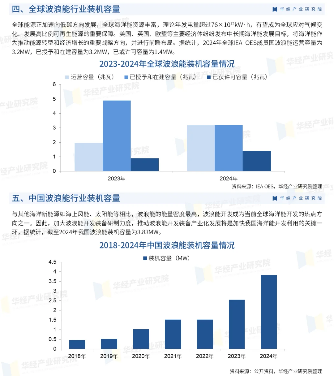 2025年中国波浪能行业市场深度研究报告