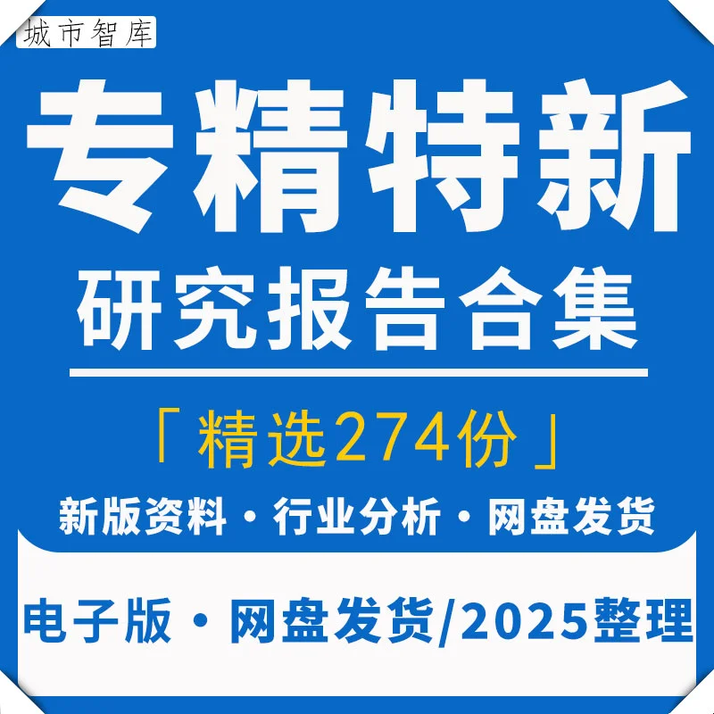 2025中国专精特新企业市场研究报告